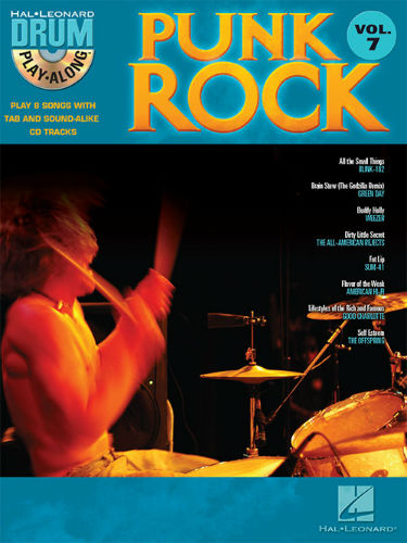 Punk Rock - Drum Play-Along Volume 7
