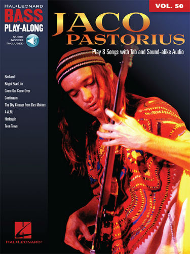 Jaco Pastorius - Bass Play-Along Volume 50 Book and Audio Online