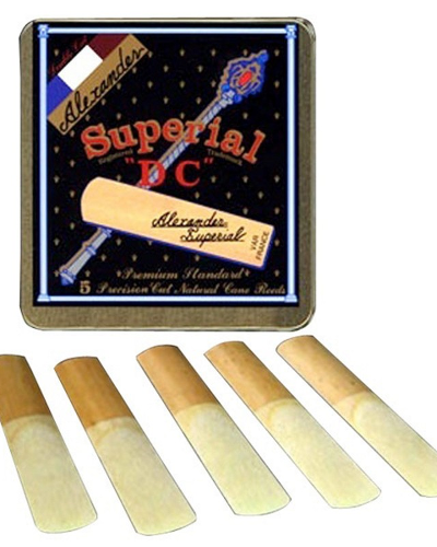 Alexander Superial "DC" Tenor Saxophone Reeds Box of 5 (Assorted Strenghts)