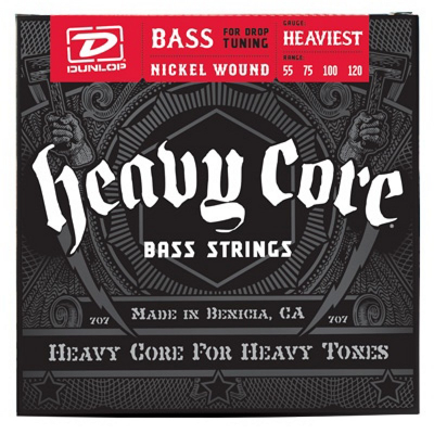 Dunlop Heavy Core Bass NPS, Heaviest, 55-120