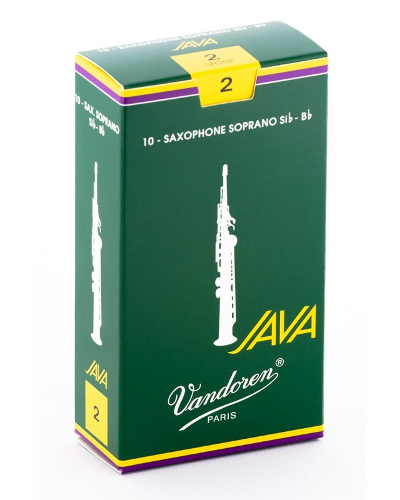 Vandoren Java Green Soprano Saxophone Reeds (Assorted Strengths)
