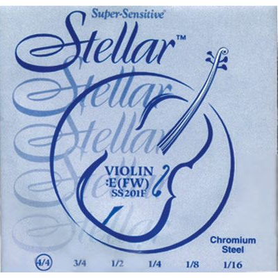 Stellar Violin Strings by Supersensitive