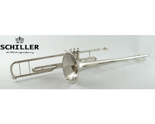 Schiller American Heritage Valve Trombone Bb Nickel Plated