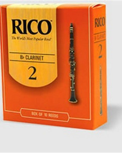Rico Bb Clarinet Reeds Box of 10 (Select Strength)