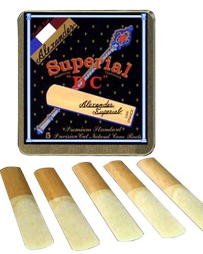 Alexander Superial "DC" Clarinet Reeds Box of 5 (Assorted Strenghts)