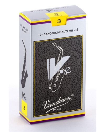 Vandoren V12 Series Alto Saxophone Reeds (Box of 10)