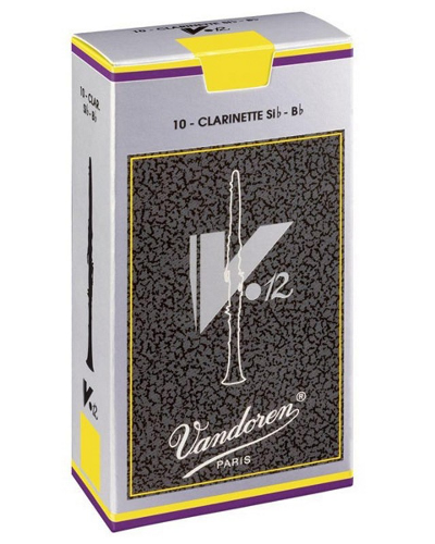 Vandoren V12 Series Bb Clarinet Reeds (Box of 10)
