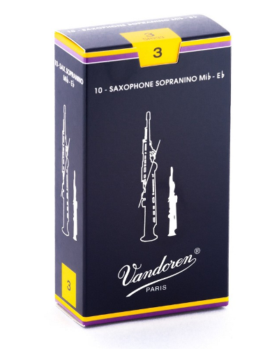 Vandoren Sopranino Saxophone Reeds (Assorted Strengths)