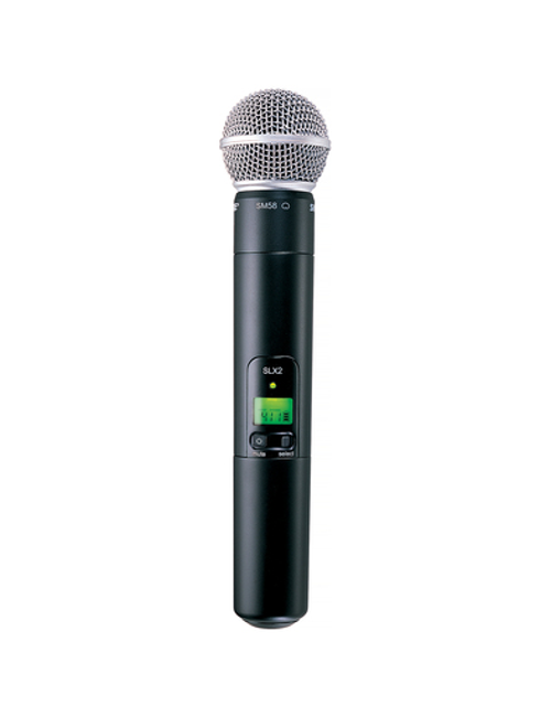 Shure SLX2/SM58 Handheld Wireless Microphone Transmitter