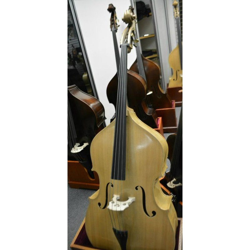 Vienna Strings Special Edition Blonde 1/2 Size Bass Older German Violin Corners