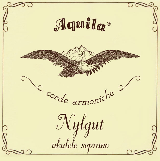 Aquila 4U Nylgut Soprano Regular Tuning Ukulele Strings