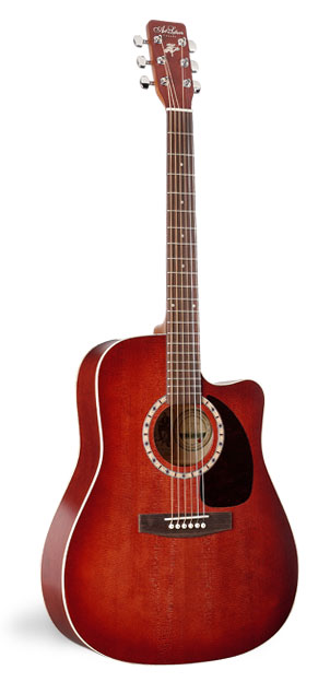 Art & Lutherie CW Spruce Burgundy Acoustic Guitar