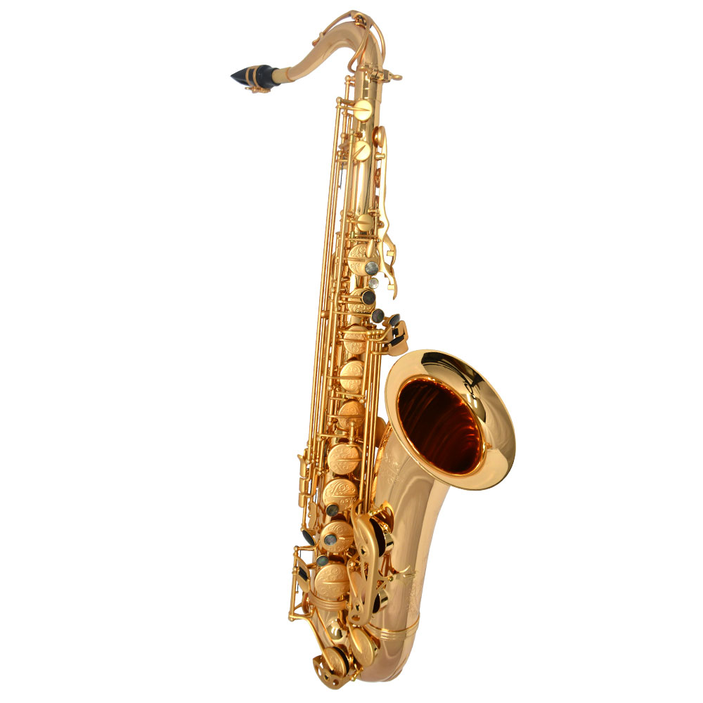 Schiller Havana Tenor Saxophone - Gold Gloss with Totem Keys