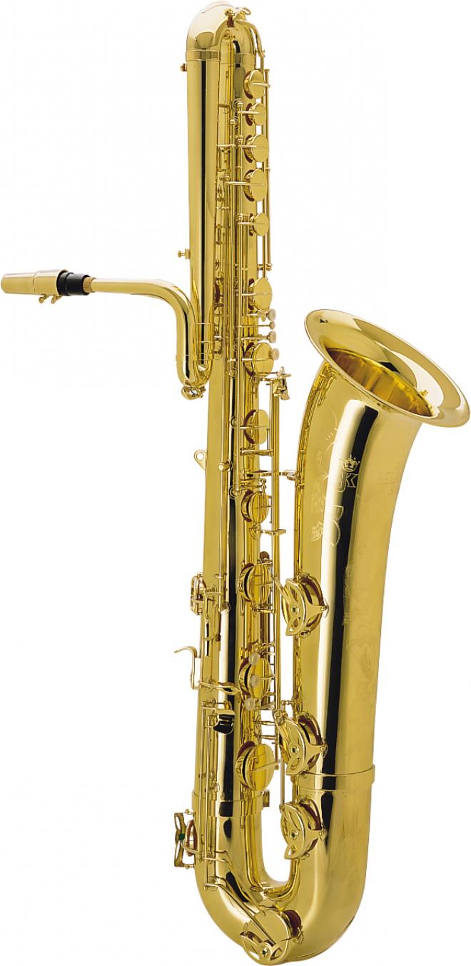 Keilwerth Model JK5300-8 Bass Sax - Gold Lacquer 