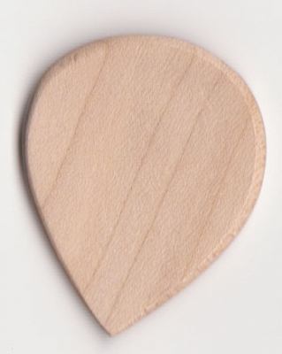 Thicket Wooden Guitar Pick - Boxwood - Pack of 3 - Thin