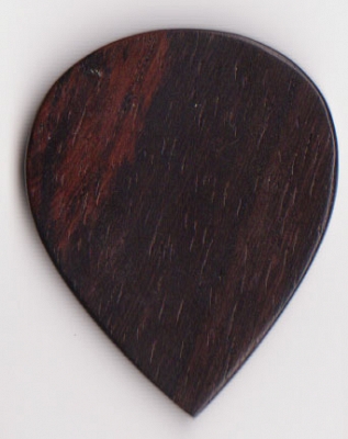 Thicket Wooden Guitar Pick - Rosewood - Pack of 3 - Heavy