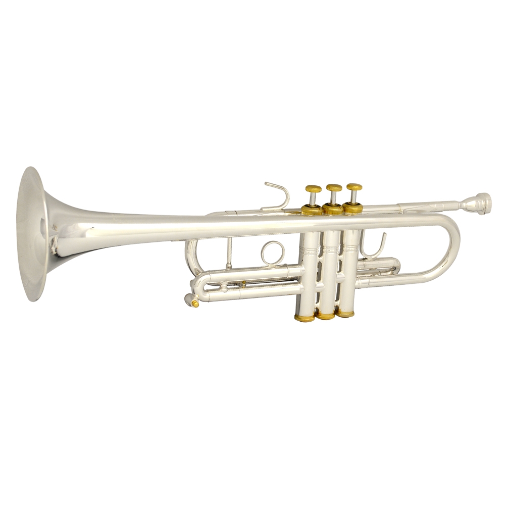 Schiller Elite Symphonic C Trumpet Silver Plated & Gold