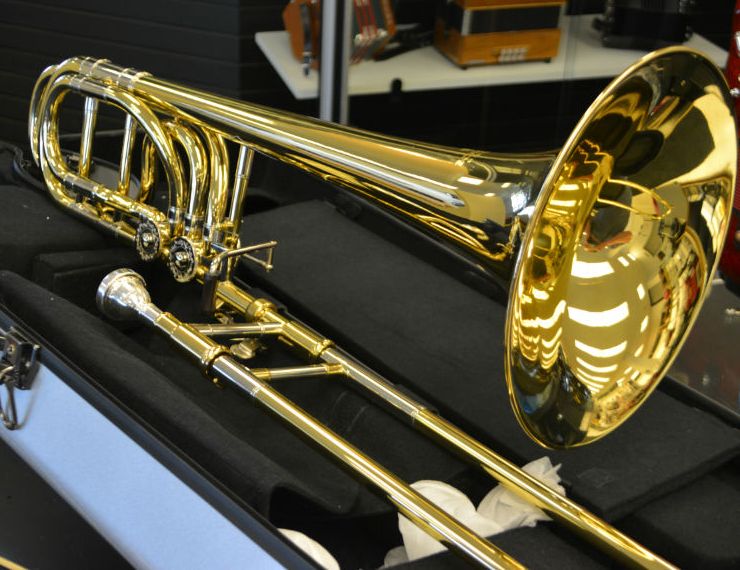Schiller Studio Double Trigger Trombone Demo Model
