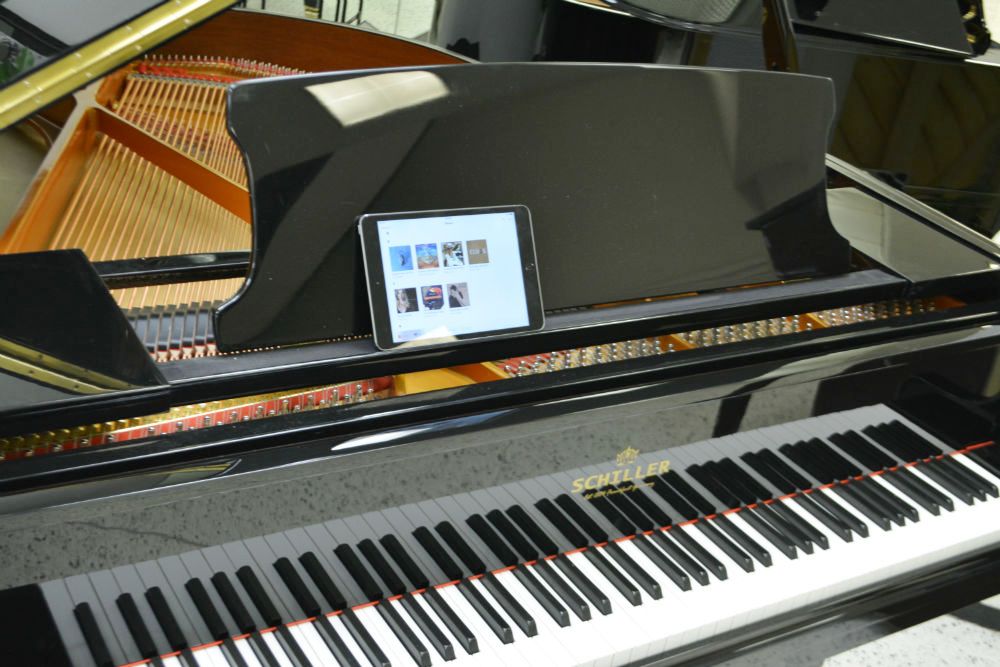 Schiller Performance Berlin Grand Piano with iPad Player Sytstem