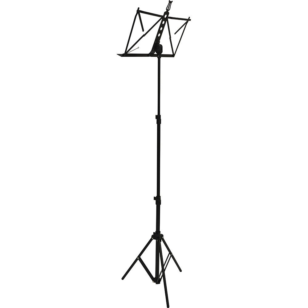 Frederick Grip & Go Music Stand - Extended Height - Aluminum (Black Enamel)