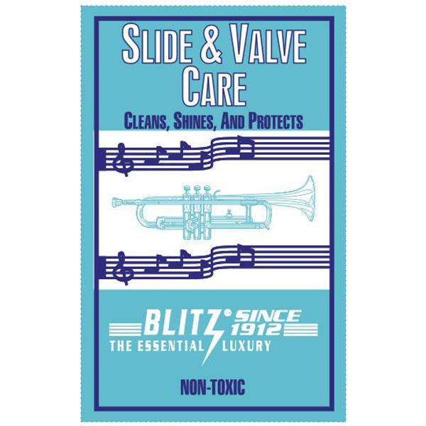 Blitz Valve and Slide Cleaning Cloth