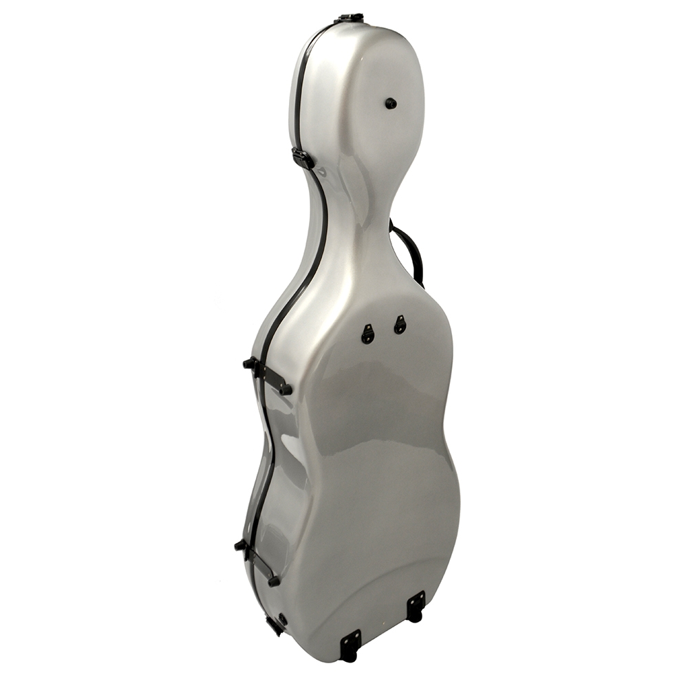 Enthral II Cello Case - Silver Polish
