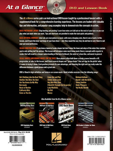 Bass Fretboard Theory Book and DVD