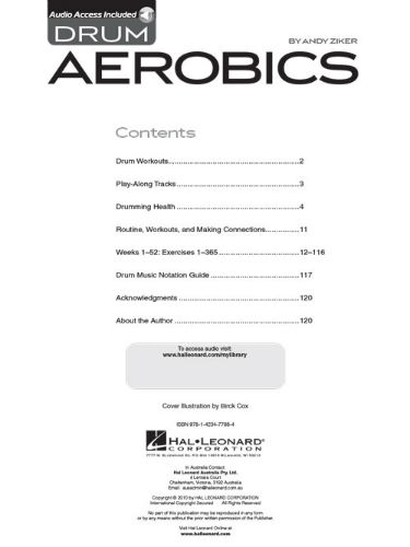 Drum Aerobics Book and Online Audio