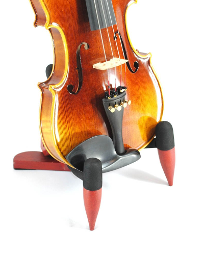 Frederick Wooden Violin Stand Cherry Mahogany