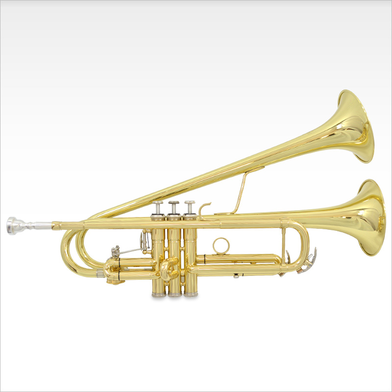 Schiller American Heritage BandLeader Double Bell Trumpet 