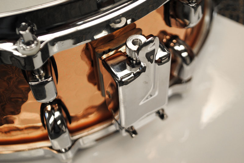 Trixon Solist Hammered Copper Snare Drum 