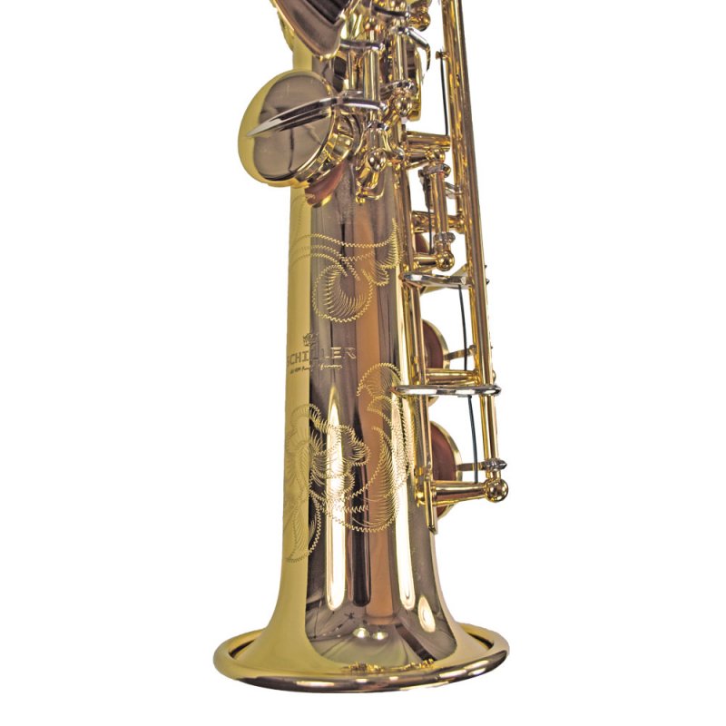 Schiller Elite IV Sopranino Saxophone - Gold