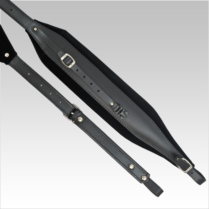 Excalibur Extra Wide Accordion Straps - Leather & Fabric 