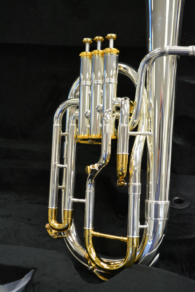 Schiller Frankfurt Elite Alto Horn - Silver and Gold