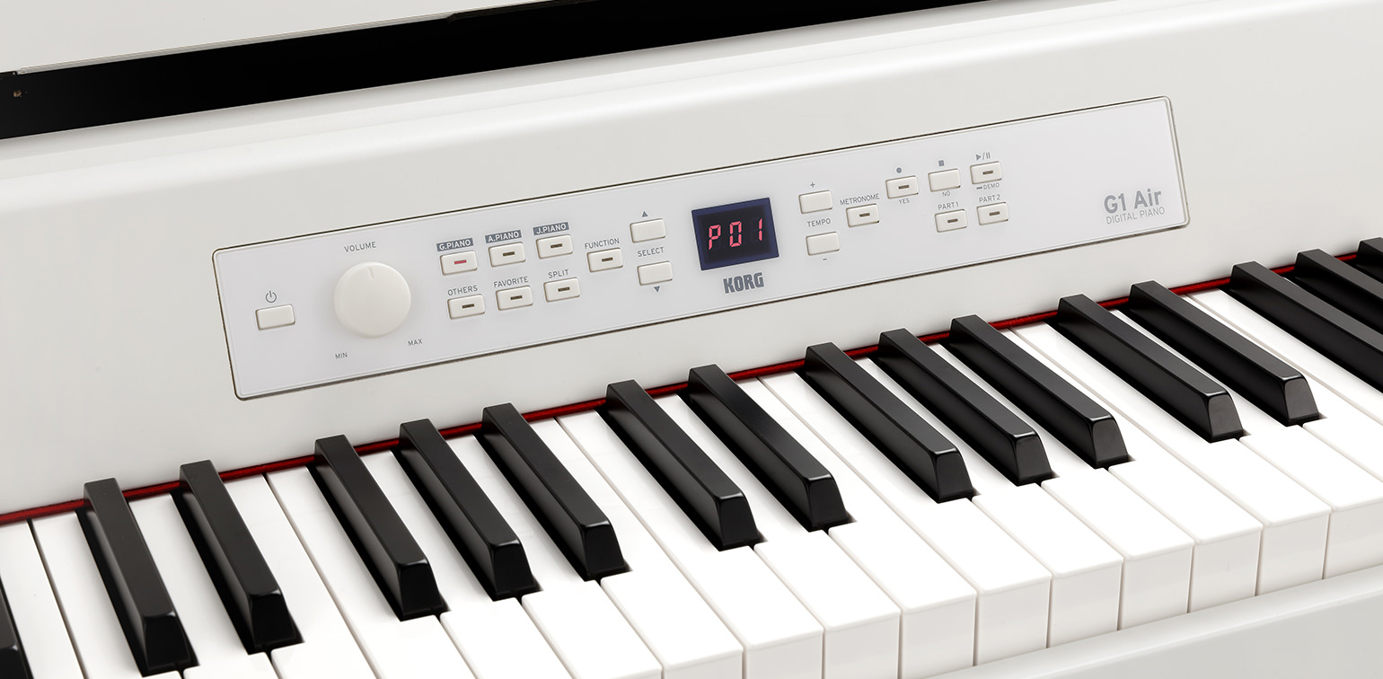  Korg G1 Air Digital Piano with Bluetooth - White