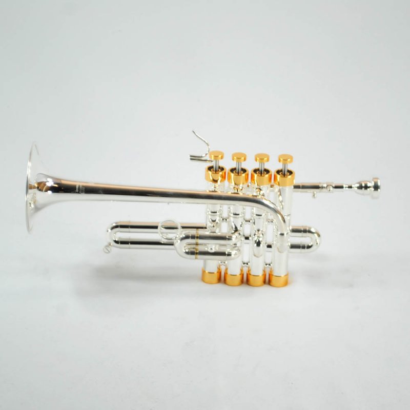 Schiller CenterTone Piccolo Trumpet Silver & Gold