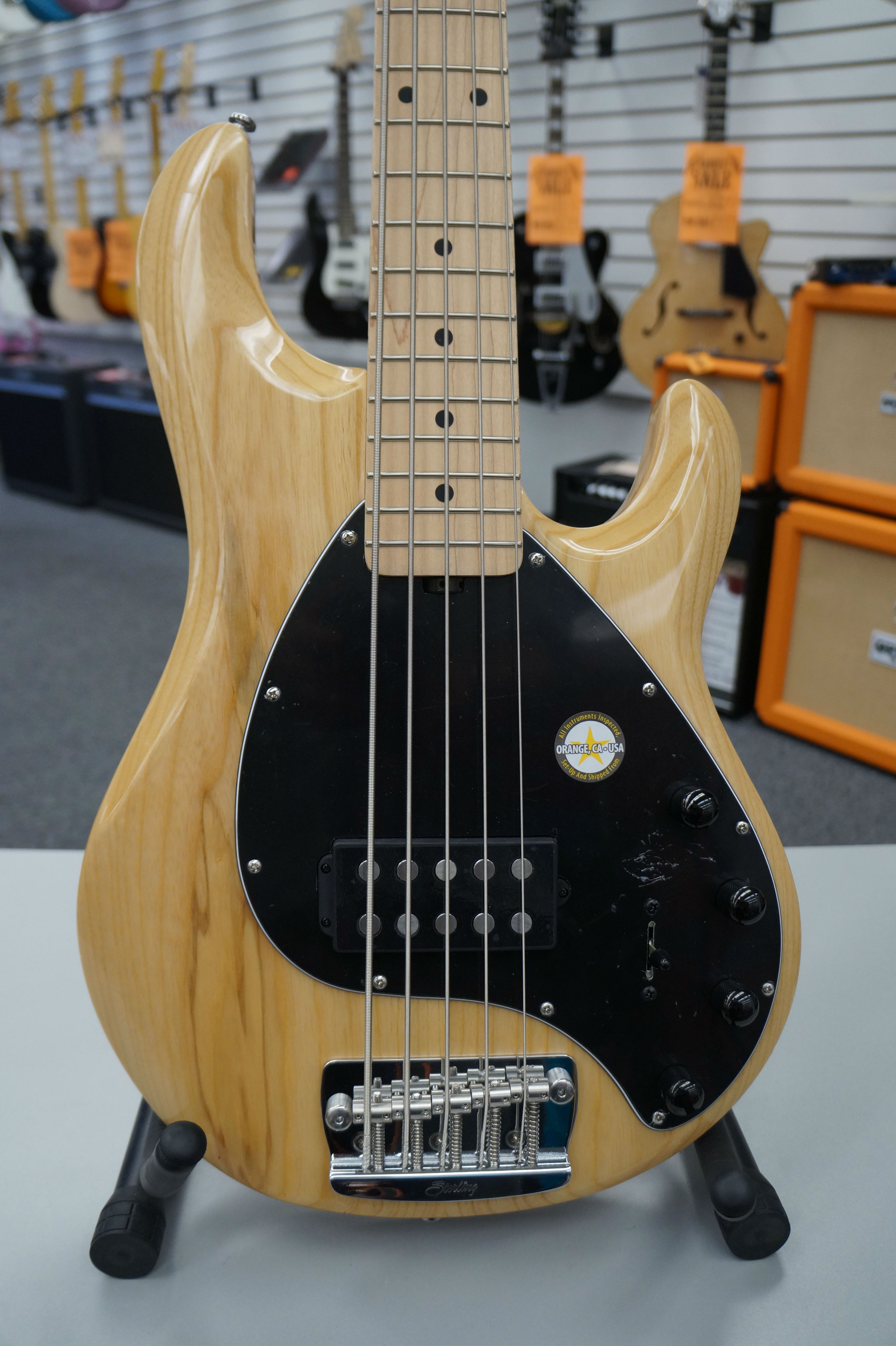 Sterling By Music Man Ray 35 Electric Bass - Natural