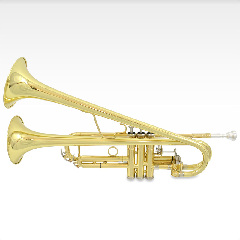Schiller American Heritage BandLeader Double Bell Trumpet 