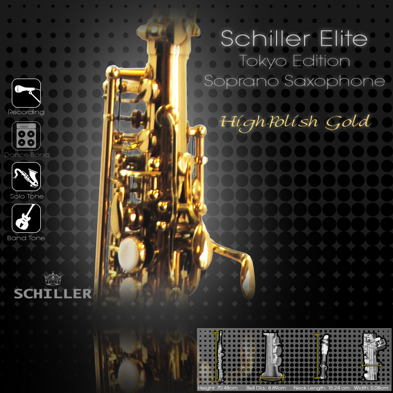 Schiller Elite IV Saxophone - Tokyo Edition