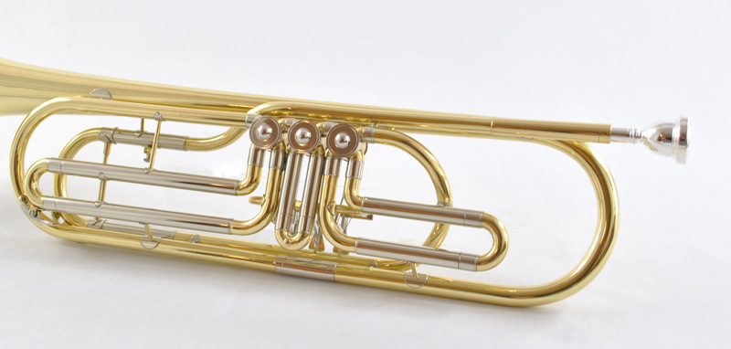 Schiller Bass Trumpet - Elite Rotary Valve