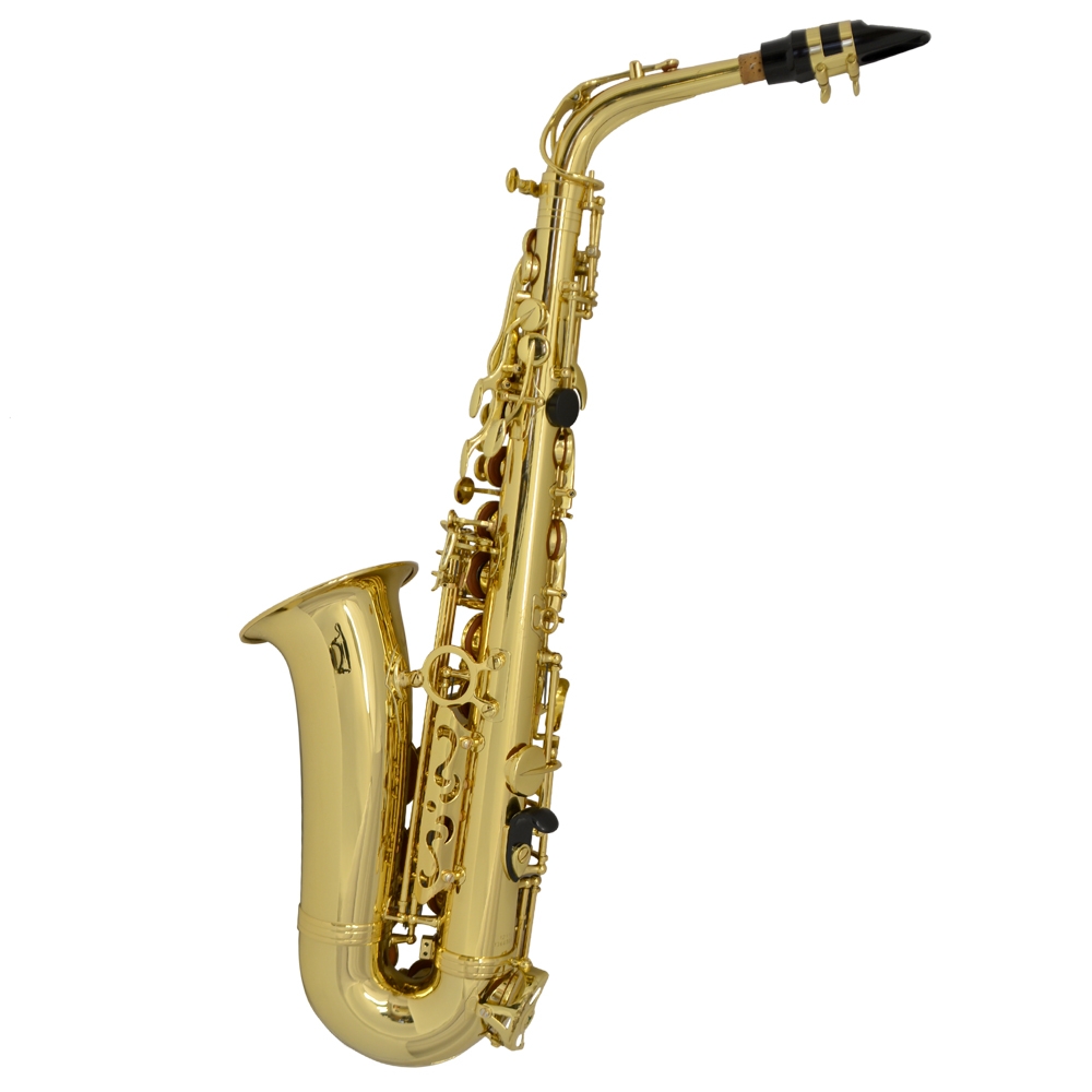 Schiller La Premiere Alto Saxophone - Gold Lacquer