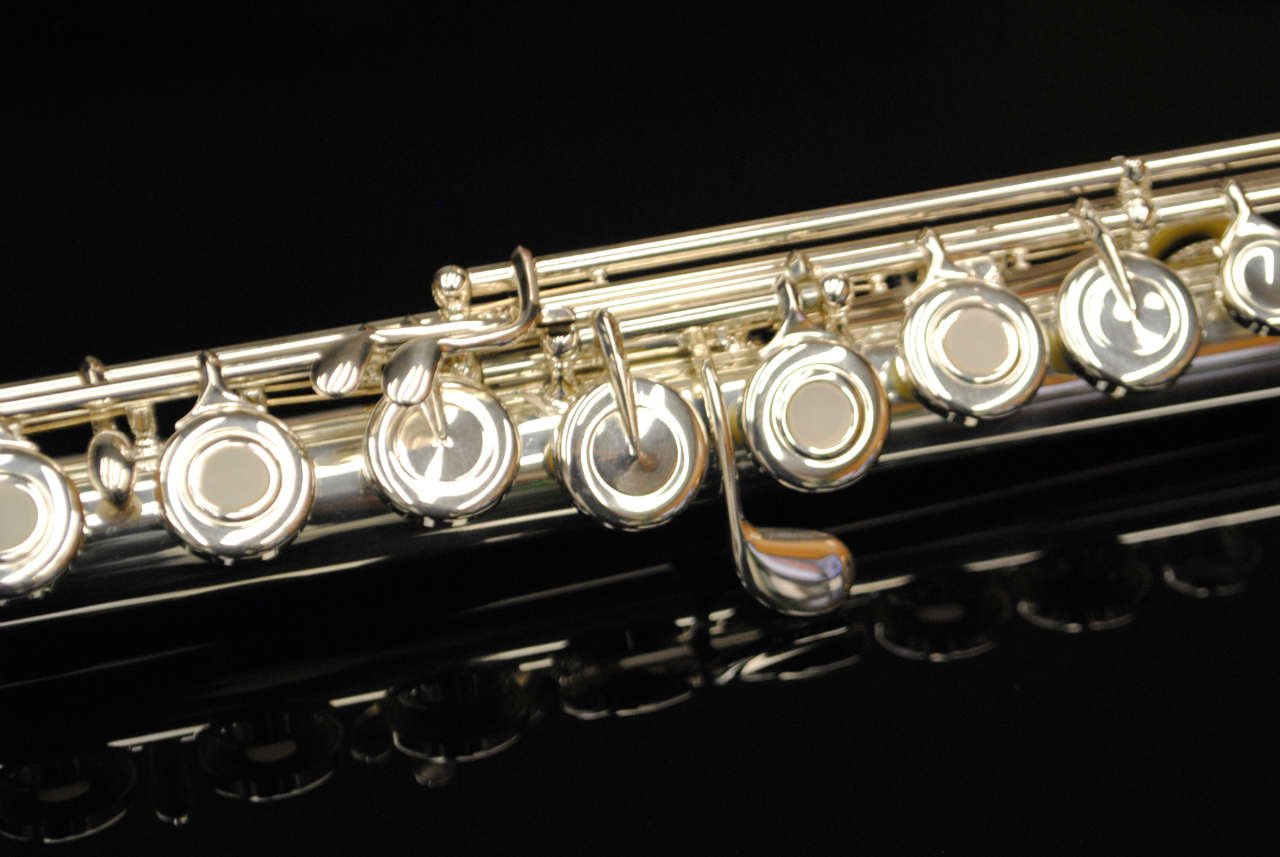 Emerson EF88BOF Flute Open Hole ( All Sterling Silver ) Professional