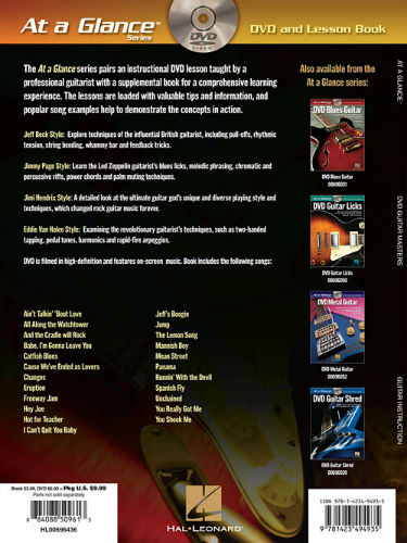Guitar Masters Book and DVD