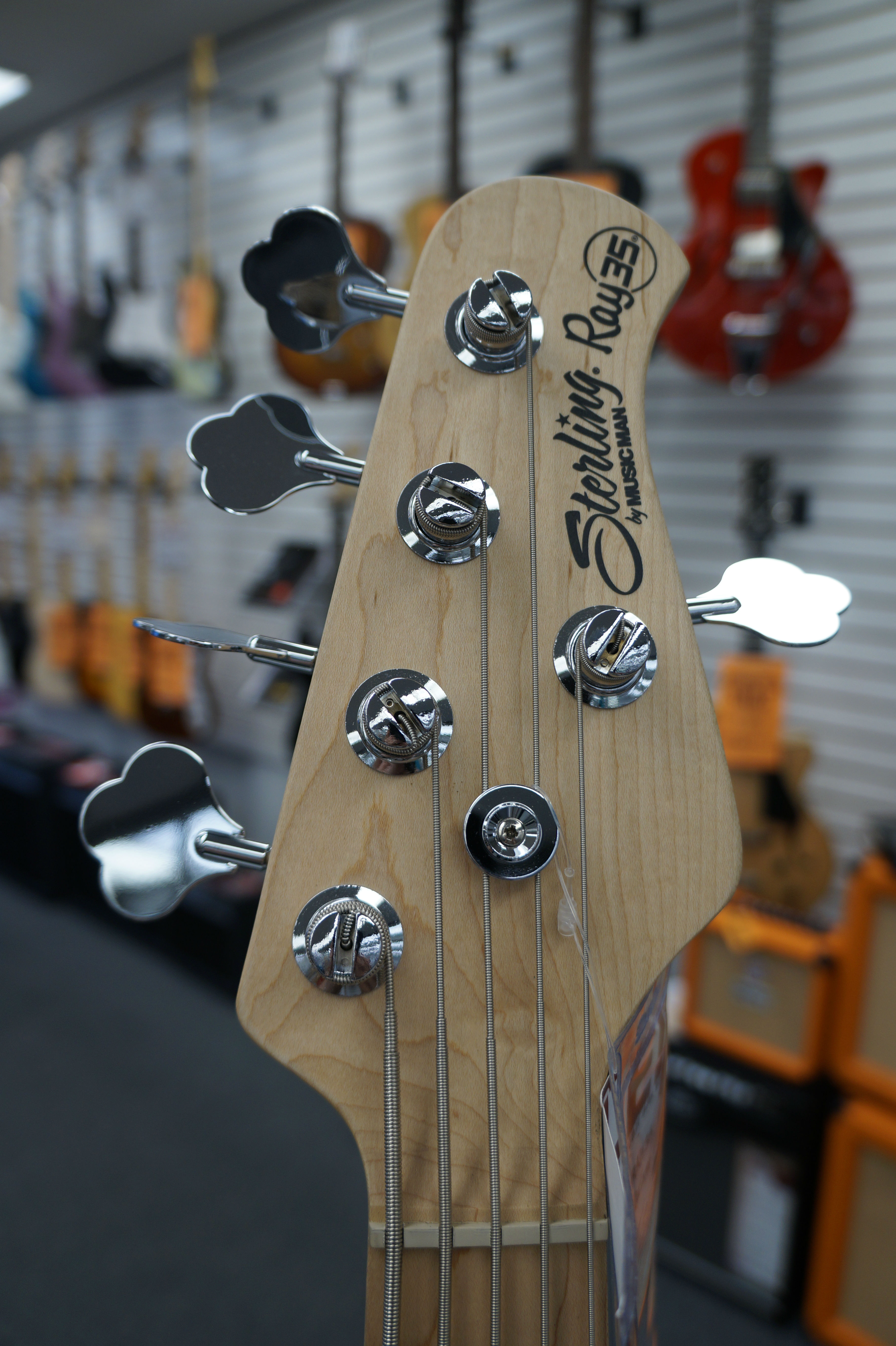Sterling By Music Man Ray 35 Electric Bass - Natural
