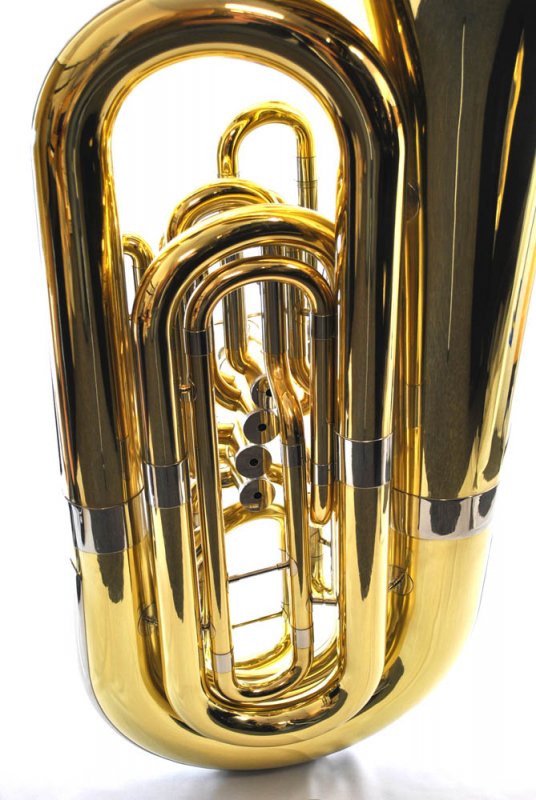 Schiller American Heritage BBb 5 Valve Piston Compensating Tuba - Brass