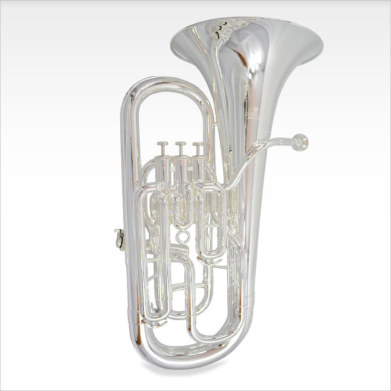 Schiller Elite IV Euphonium with Side Valve - Silver Plated