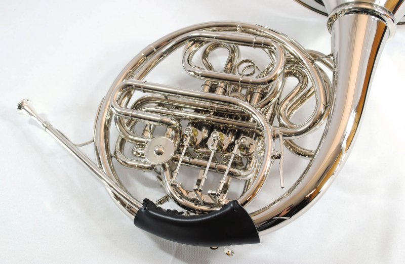 Schiller Elite V French Horn - Nickel Plated