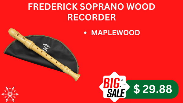 FREDERICK SOPRANO WOOD RECORDER