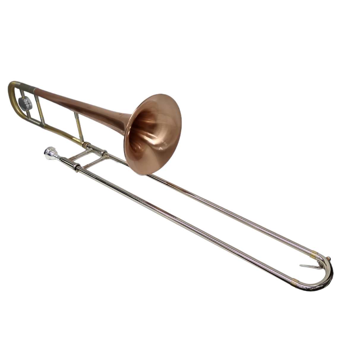 Schiller Studio Tenor Trombone - Brushed Rose Brass/Gold