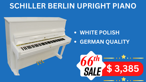 SCHILLER BERLIN UPRIGHT PIANO